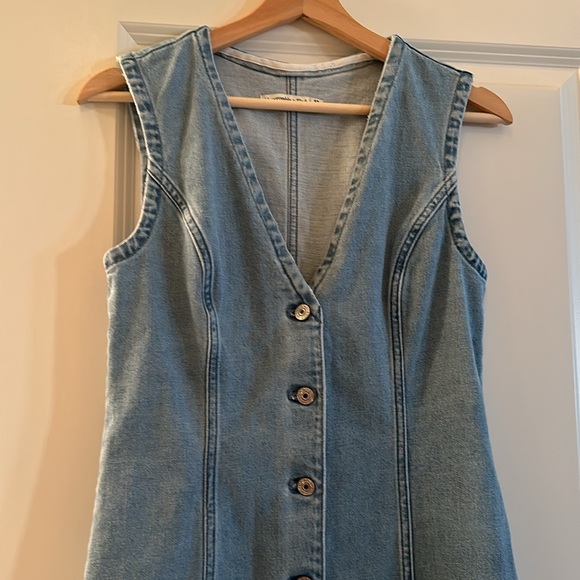Abercrombie denim dress midi - Picture 6 of 8